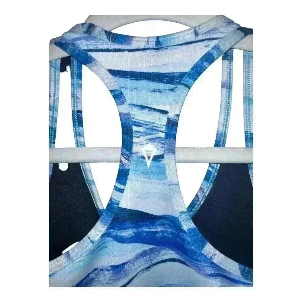 Ivivva by Lululemon Girls Blue Racerback Tank, Approx Size 6